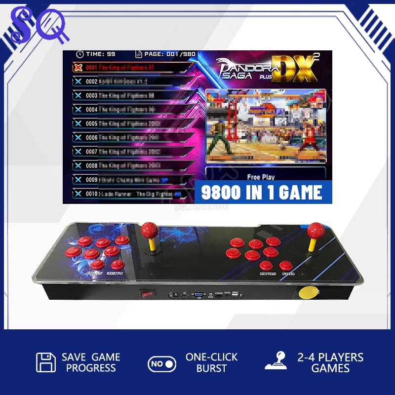 Pandora Saga DX 9800 Todo en U - Trackball Controller Arcade reseña y precio